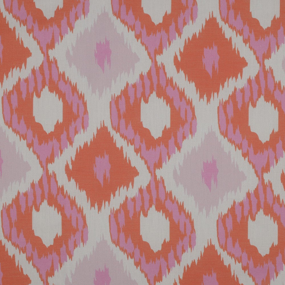 Baumwolle Voile digital ikat pink orange