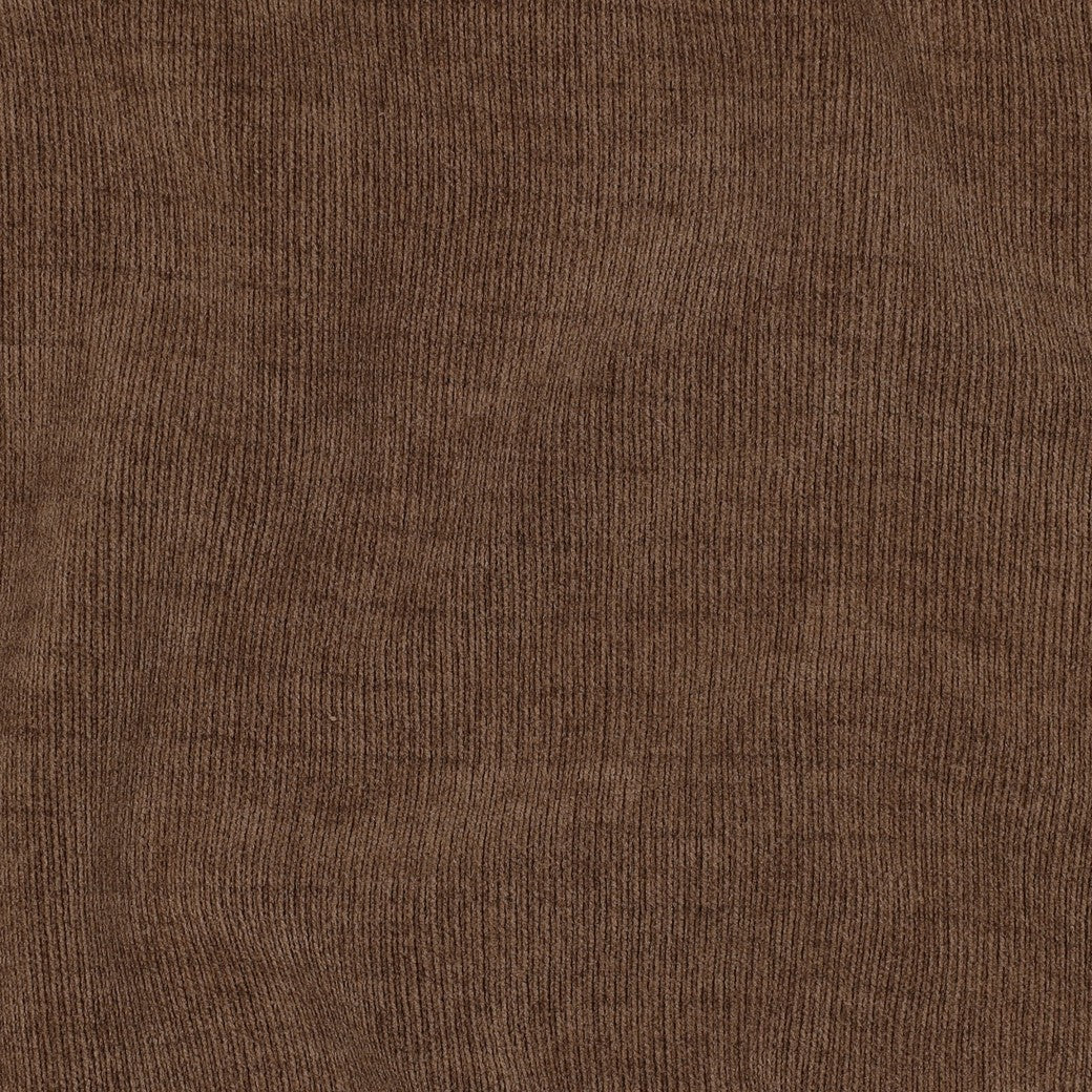 BALD ERHÄLTLICH - Beidseitig gestrickter Velour Sherpa braun
