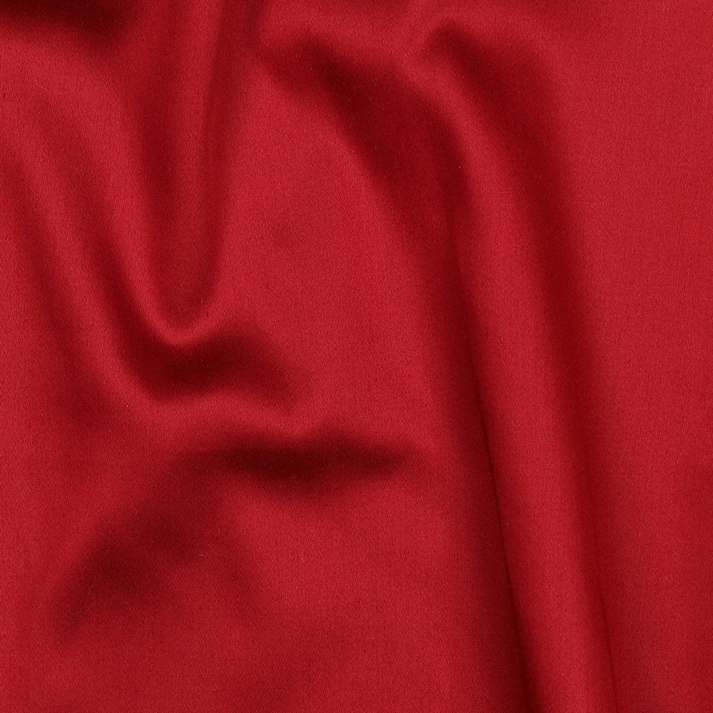 MITTWOCHS-TRALLAFITTI - Baumwollsatin uni bordeaux 1m