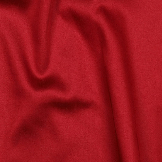 Baumwollsatin uni bordeaux