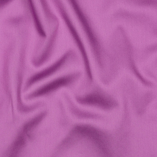 Baumwollsatin uni purple violett