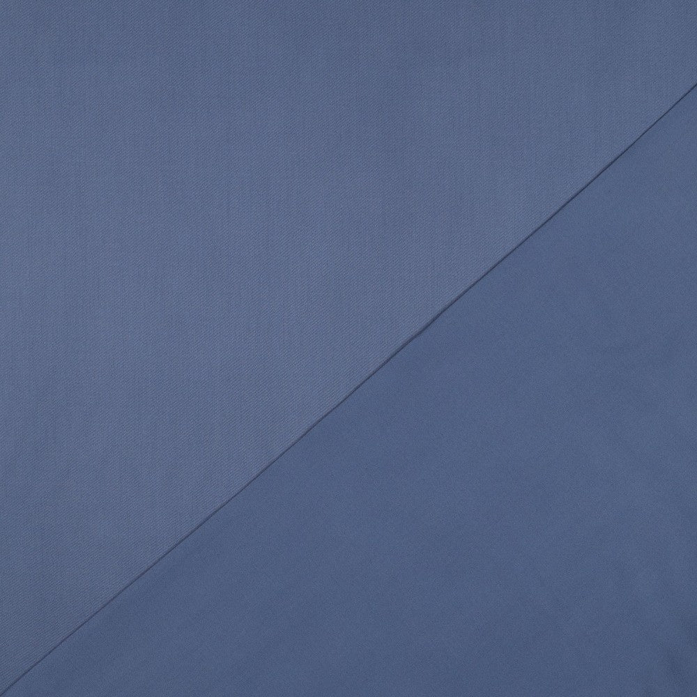 MITTWOCHS-TRALLAFITTI - Baumwollsatin uni mitternachts blau 1m