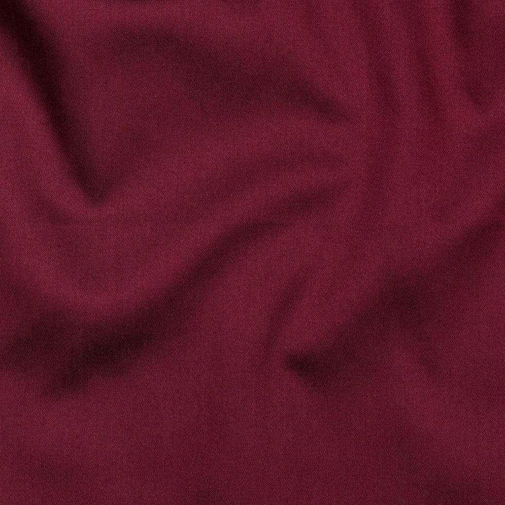 Baumwollsatin uni dunkel bordeaux
