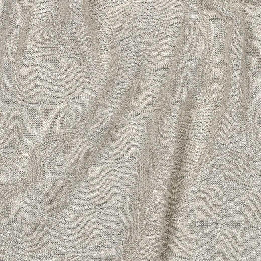 BALD ERHÄLTLICH - Strick Jacquard beige meliert