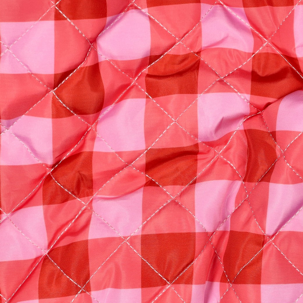 BALD ERHÄLTLICH - Stepper Karo rot rosa