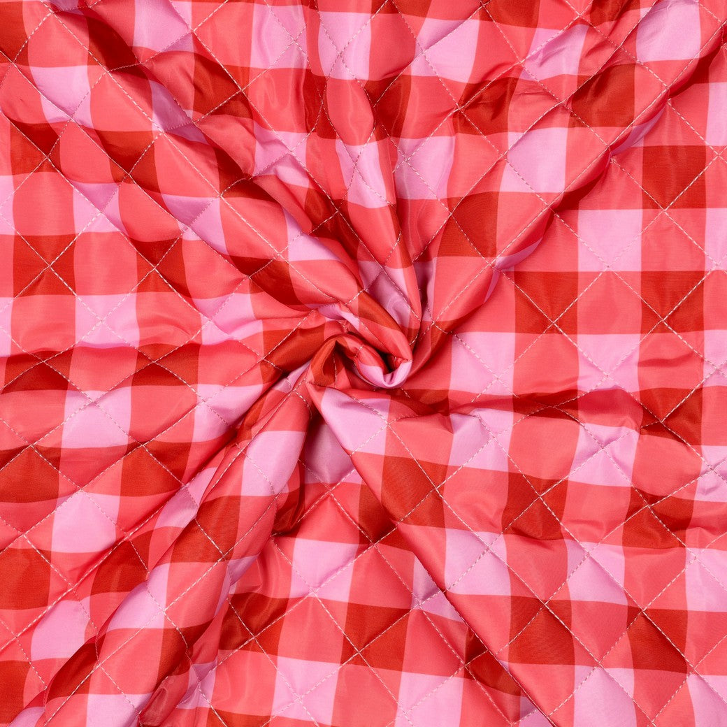 BALD ERHÄLTLICH - Stepper Karo rot rosa
