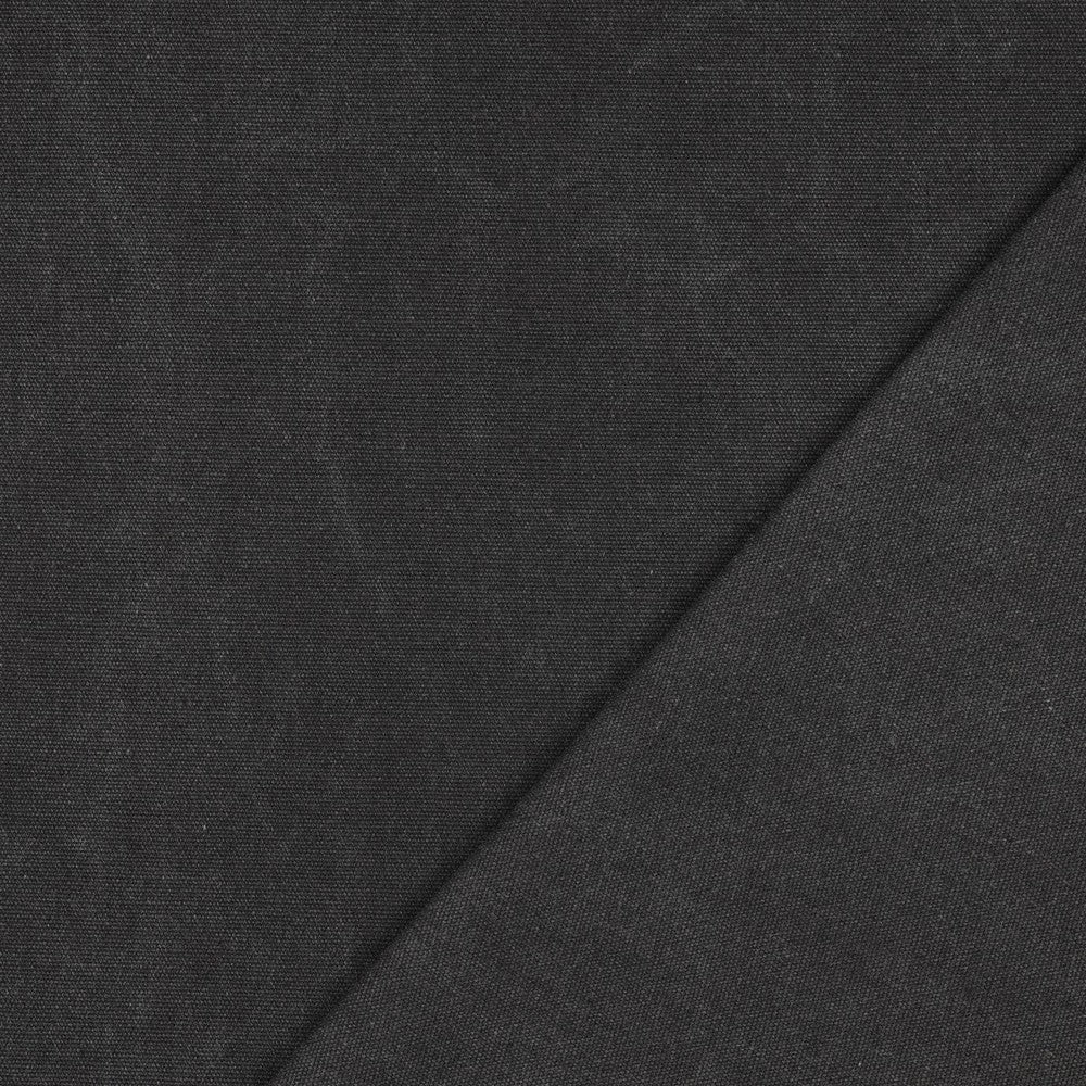 Canvas schwer stonewashed dunkelgrau