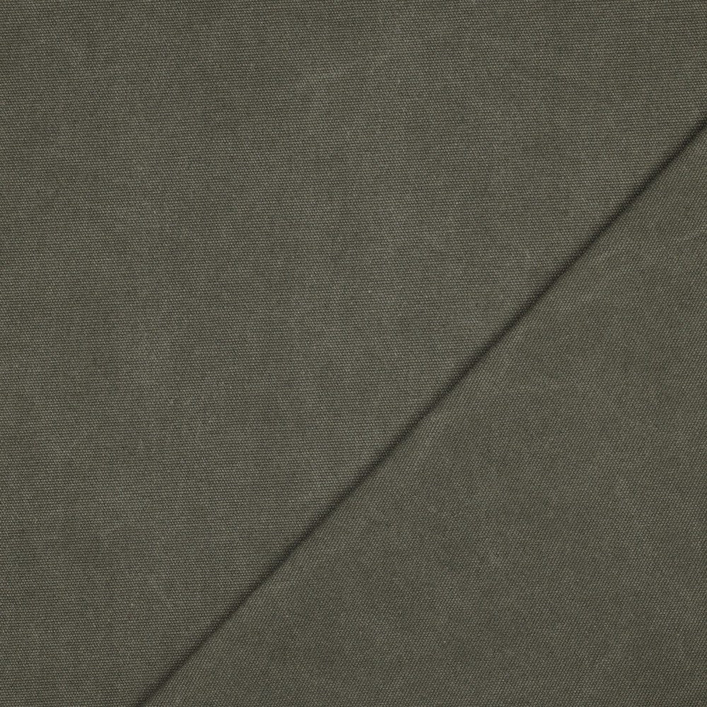 Canvas schwer stonewashed army green