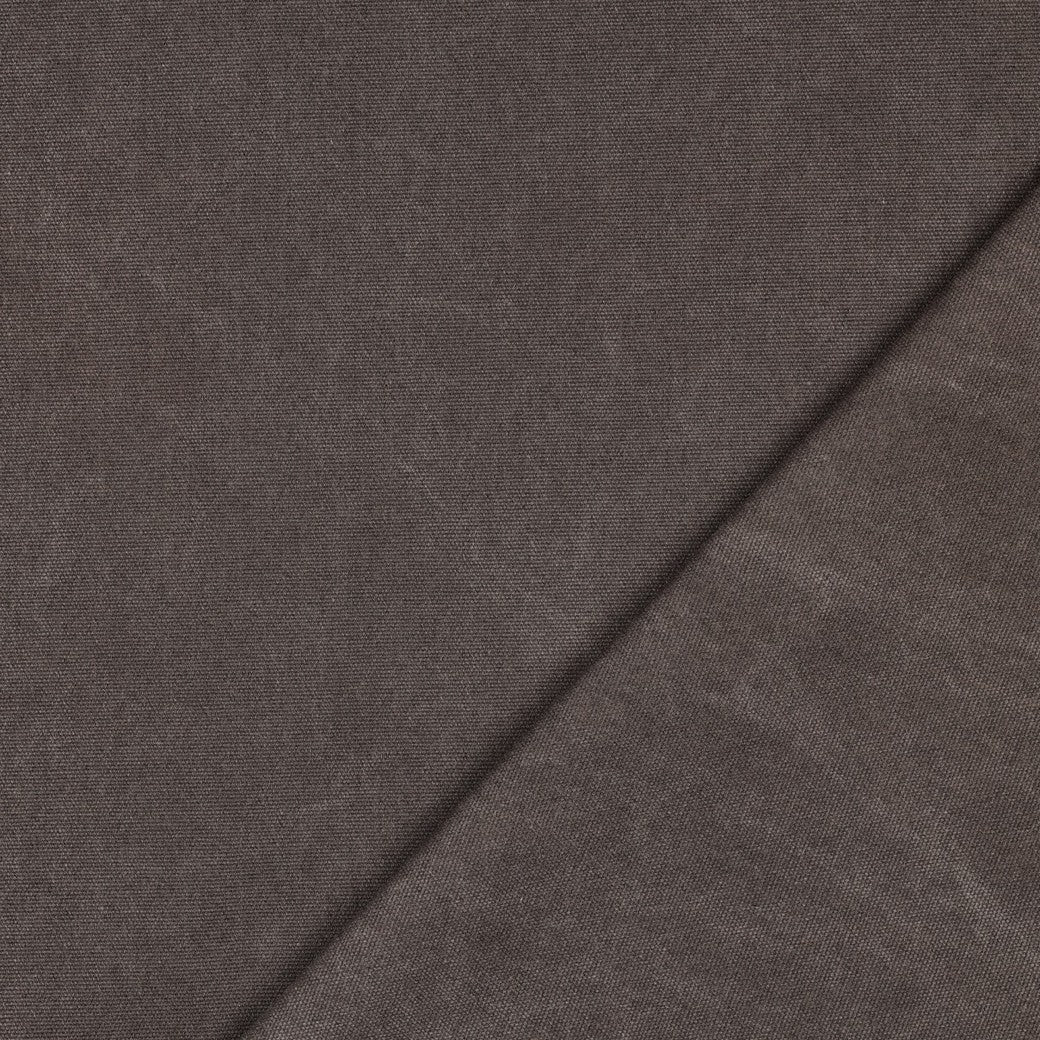 Canvas schwer stonewashed braun