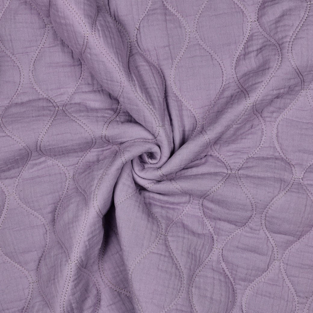 BALD ERHÄLTLICH - Musselin Stepper Quilt lilac