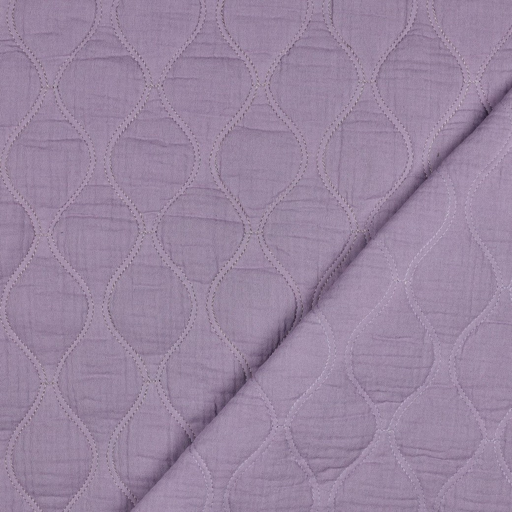 BALD ERHÄLTLICH - Musselin Stepper Quilt lilac