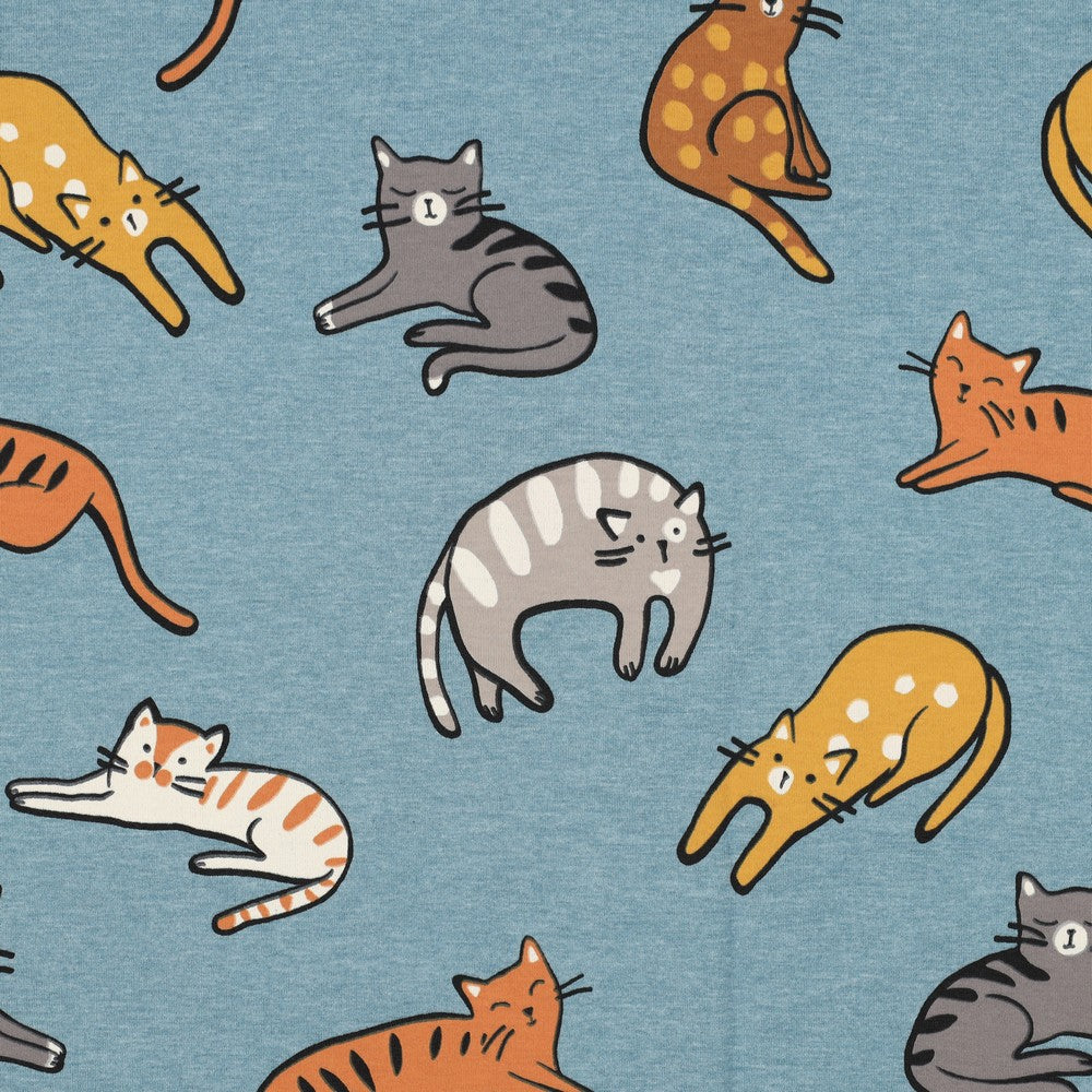 Jersey melange Katzen Cats