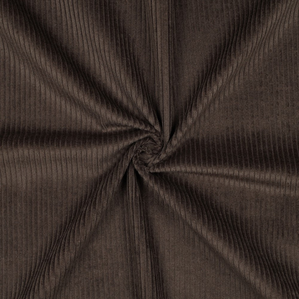 Cord washed dunkelbraun
