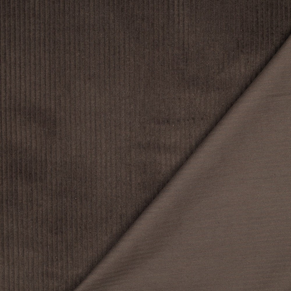 Cord washed dunkelbraun
