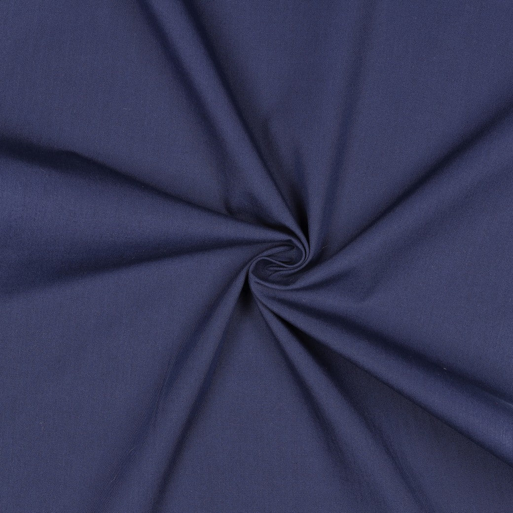 Baumwolle Bio Candy uni marineblau
