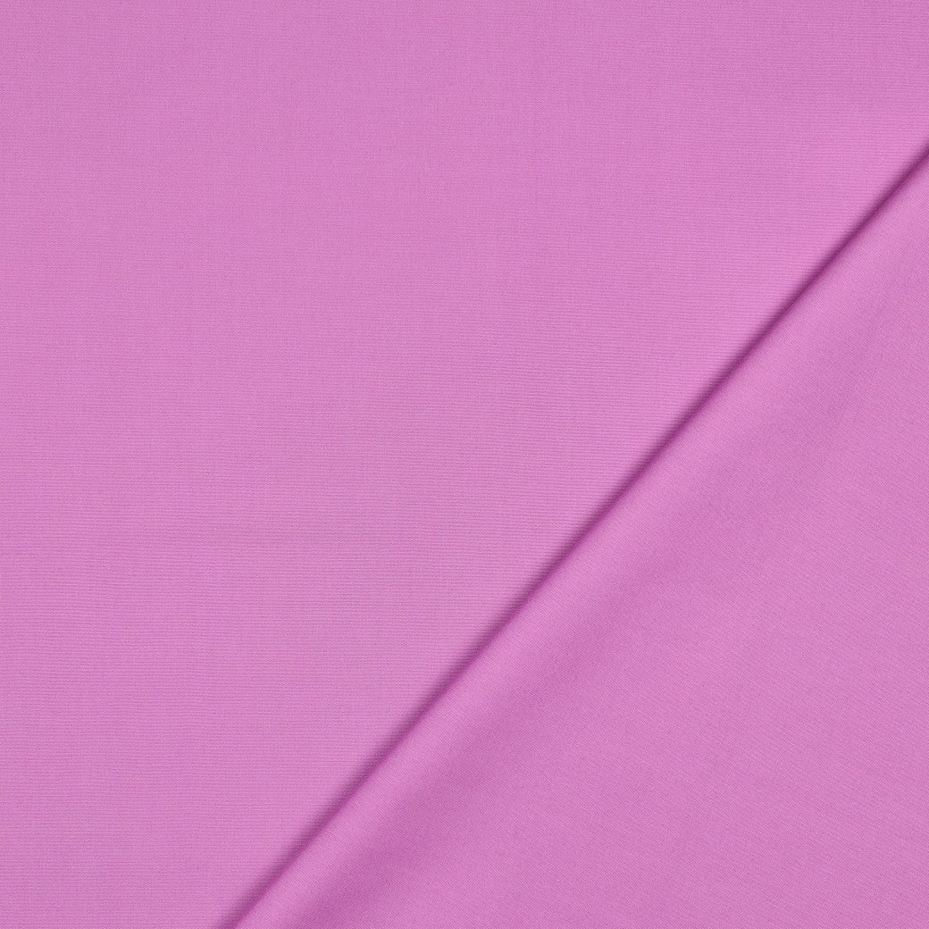 Baumwolle Bio Candy uni rosa lila