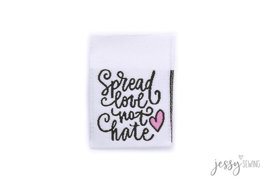 Label Weblabel "spread love not hate"