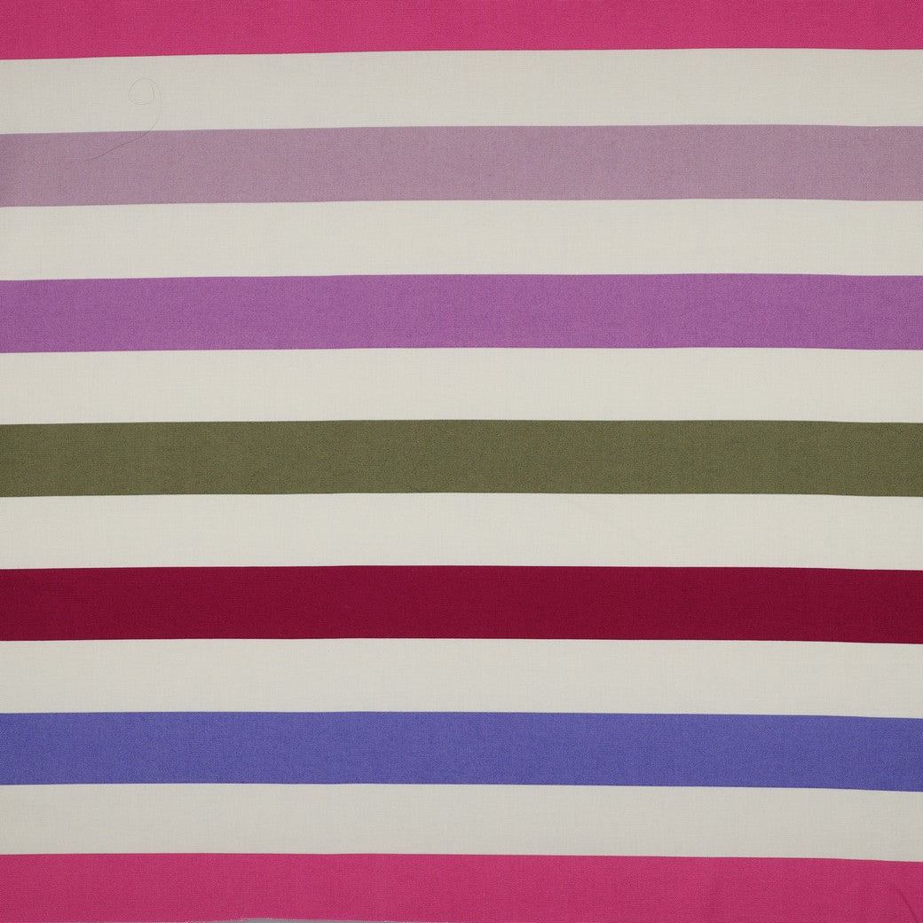 BALD ERHÄLTLICH - Canvas Streifen Multicolour lila pink