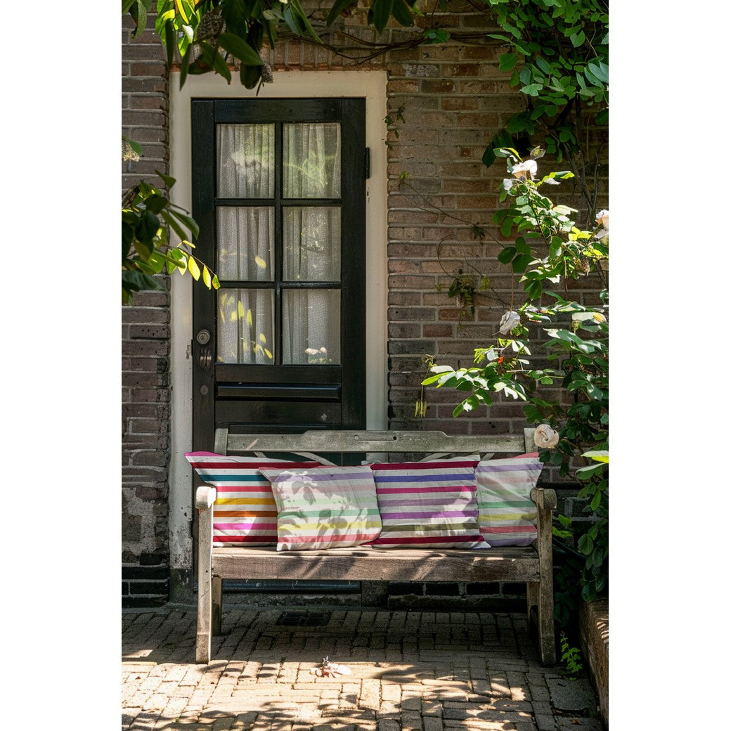 BALD ERHÄLTLICH - Canvas Streifen Multicolour pastell