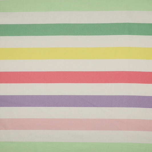 BALD ERHÄLTLICH - Canvas Streifen Multicolour pastell