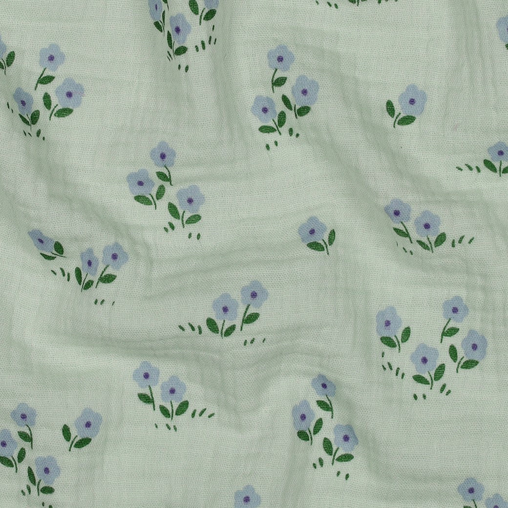 Musselin Blumen minze