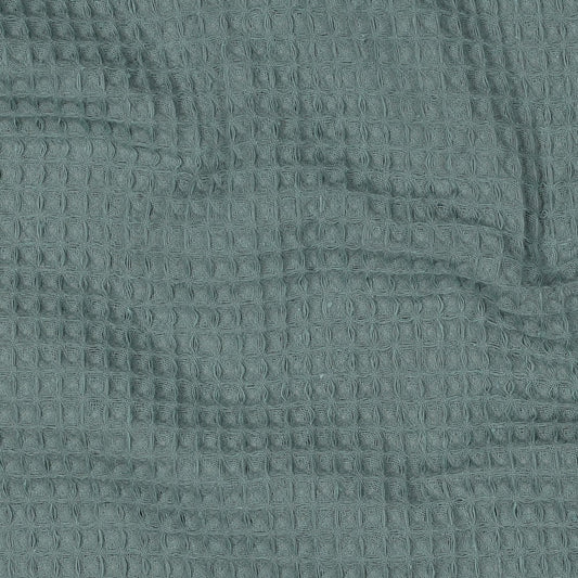 Waffelpiqué uni mistel old green