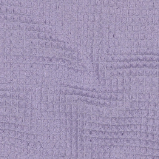 Waffelpiqué uni lilac
