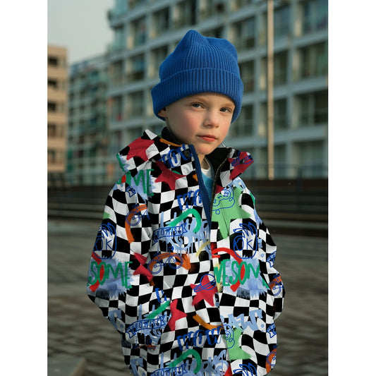 Softshell digital Graphic Checks