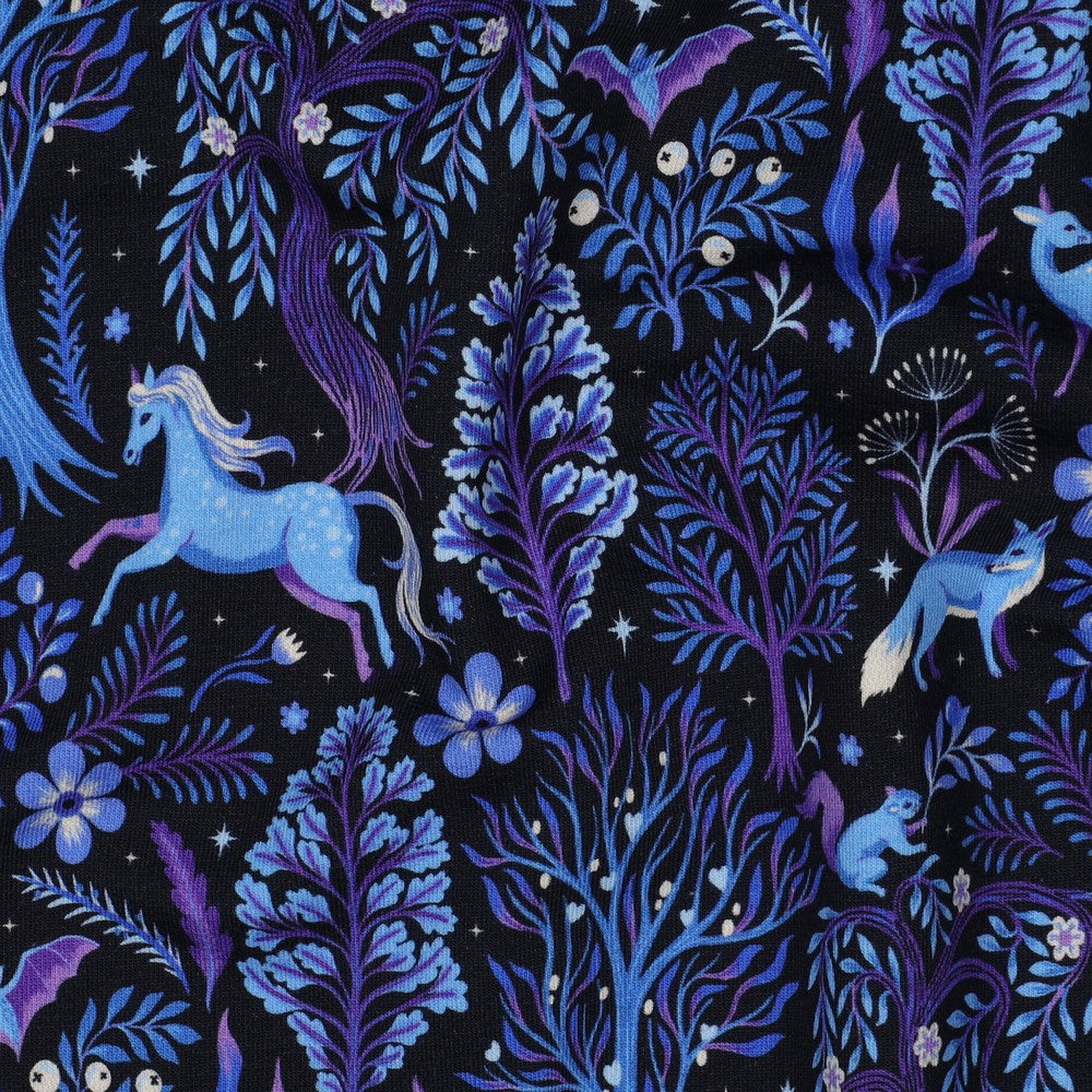Sweat digital Forest Animals navy