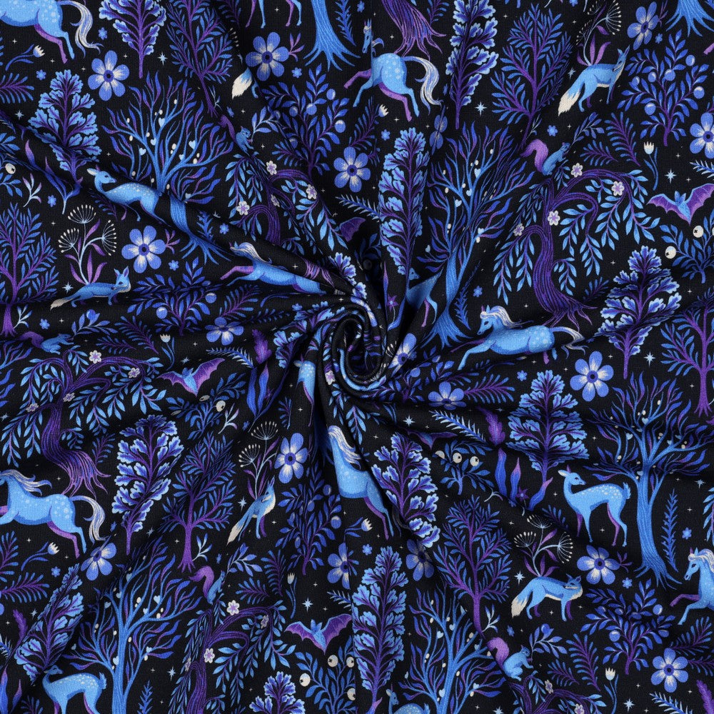 Sweat digital Forest Animals navy