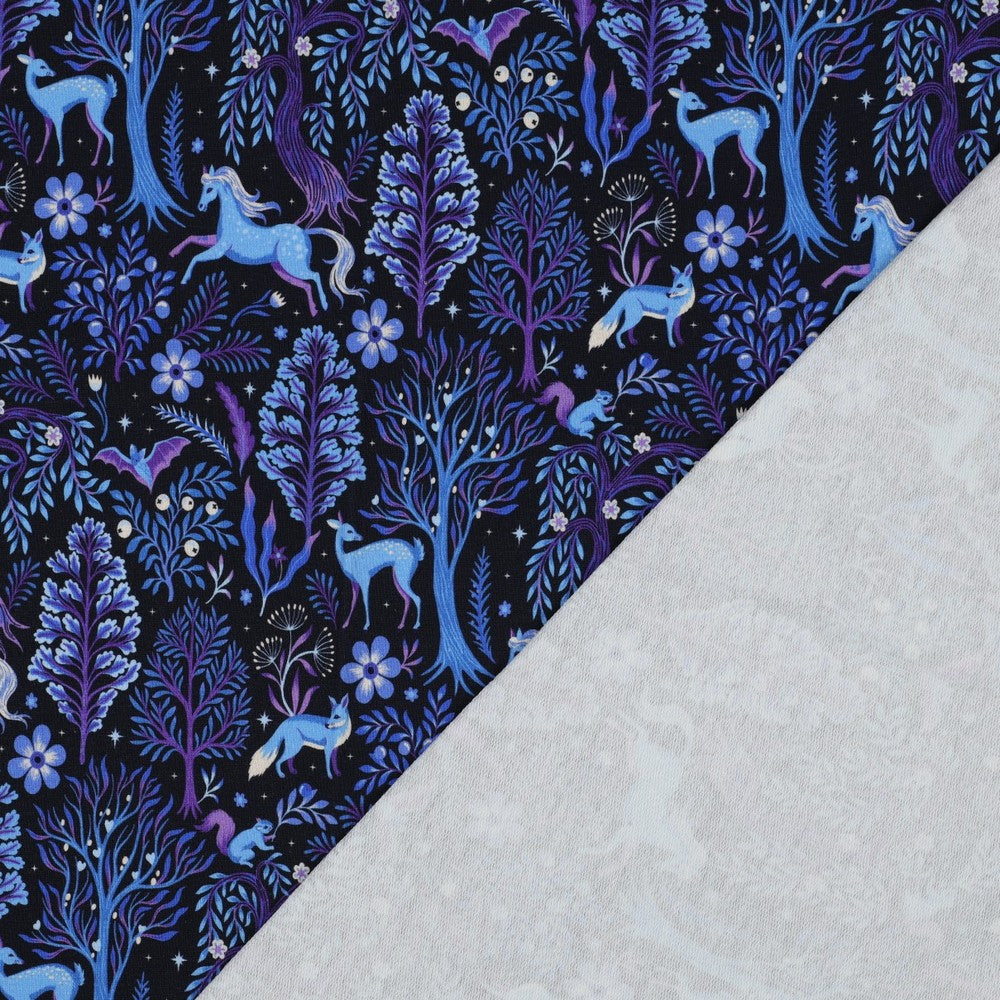 Sweat digital Forest Animals navy