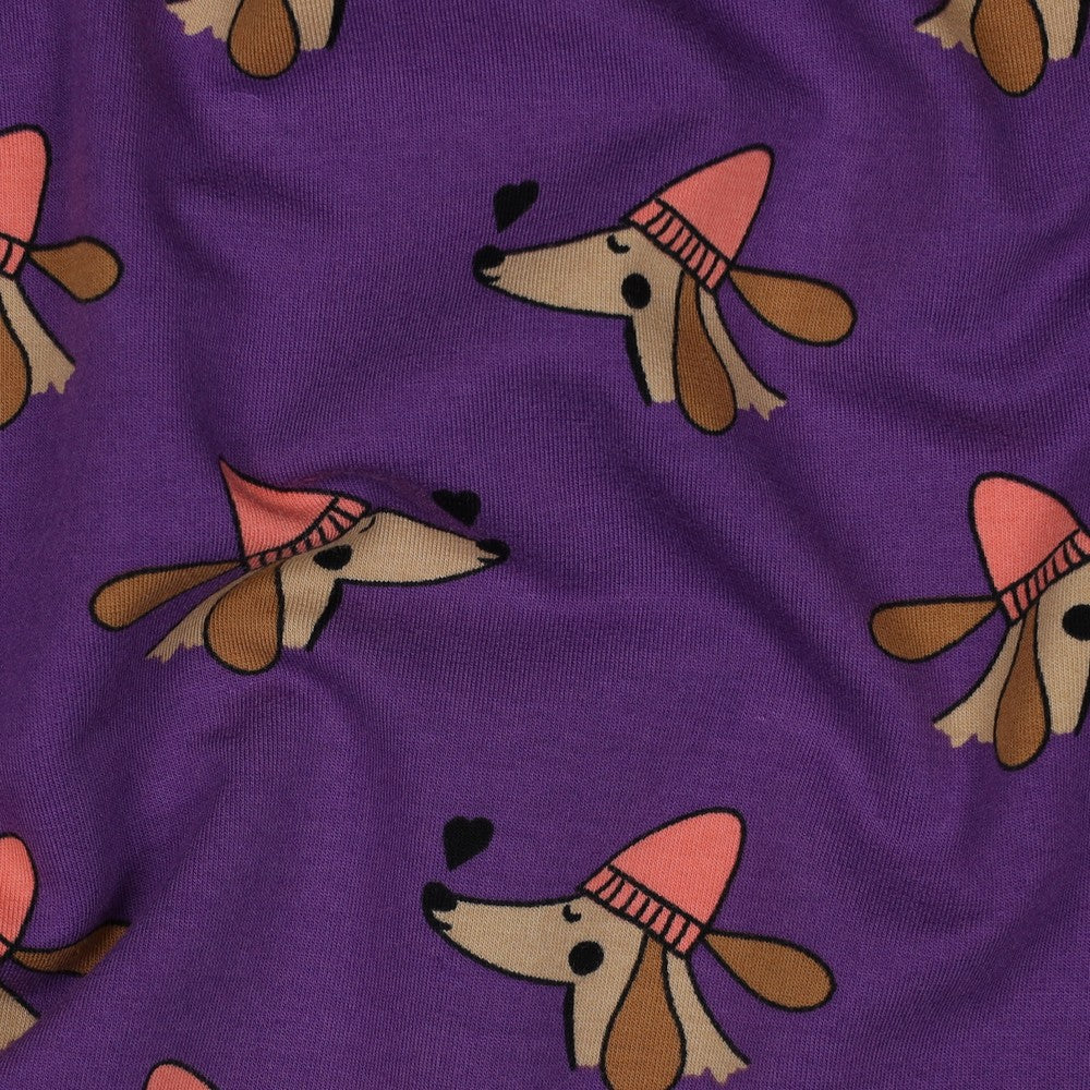 Sweat Dogs and Hearts Hunde lila