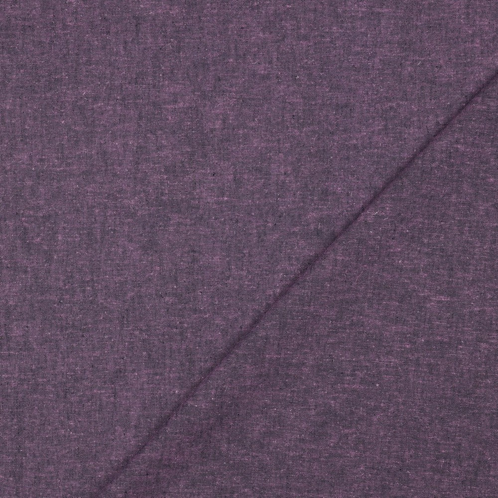 Leinen Baumwolle garngefärbt lila violett