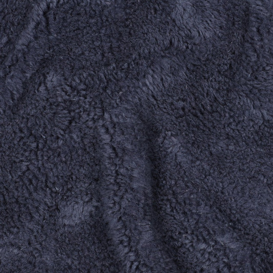 Baumwoll Teddy jeansblau