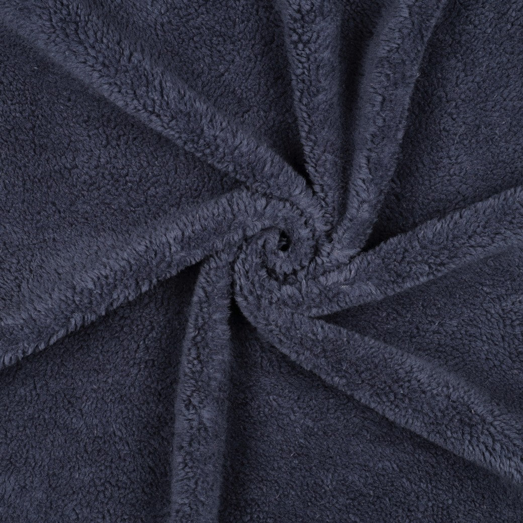 BALD ERHÄLTLICH - Baumwoll Teddy jeansblau