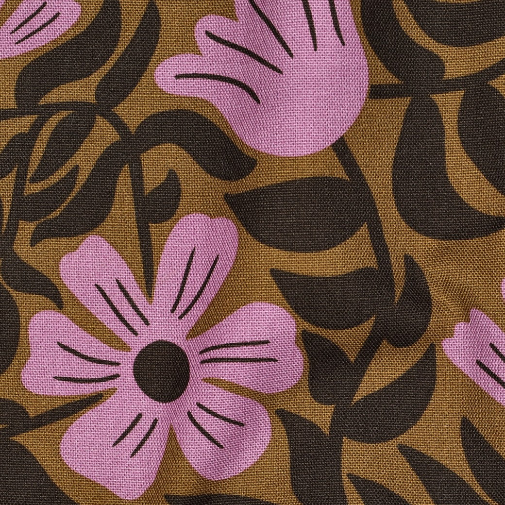 Canvas Blumen grün beere