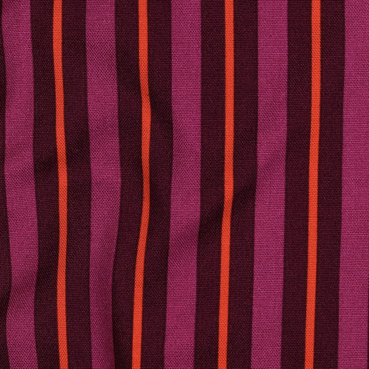 Canvas Streifen violett orange
