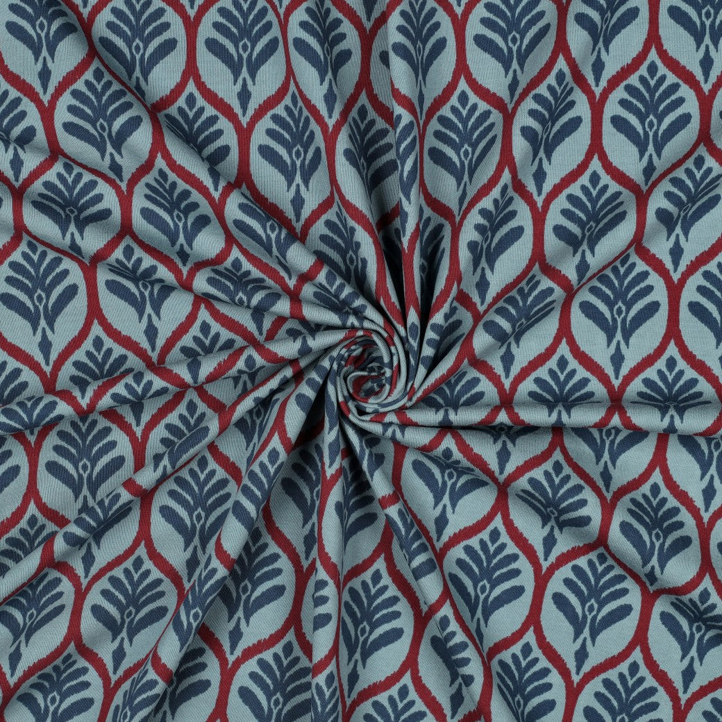 Jersey Ornamente petrol
