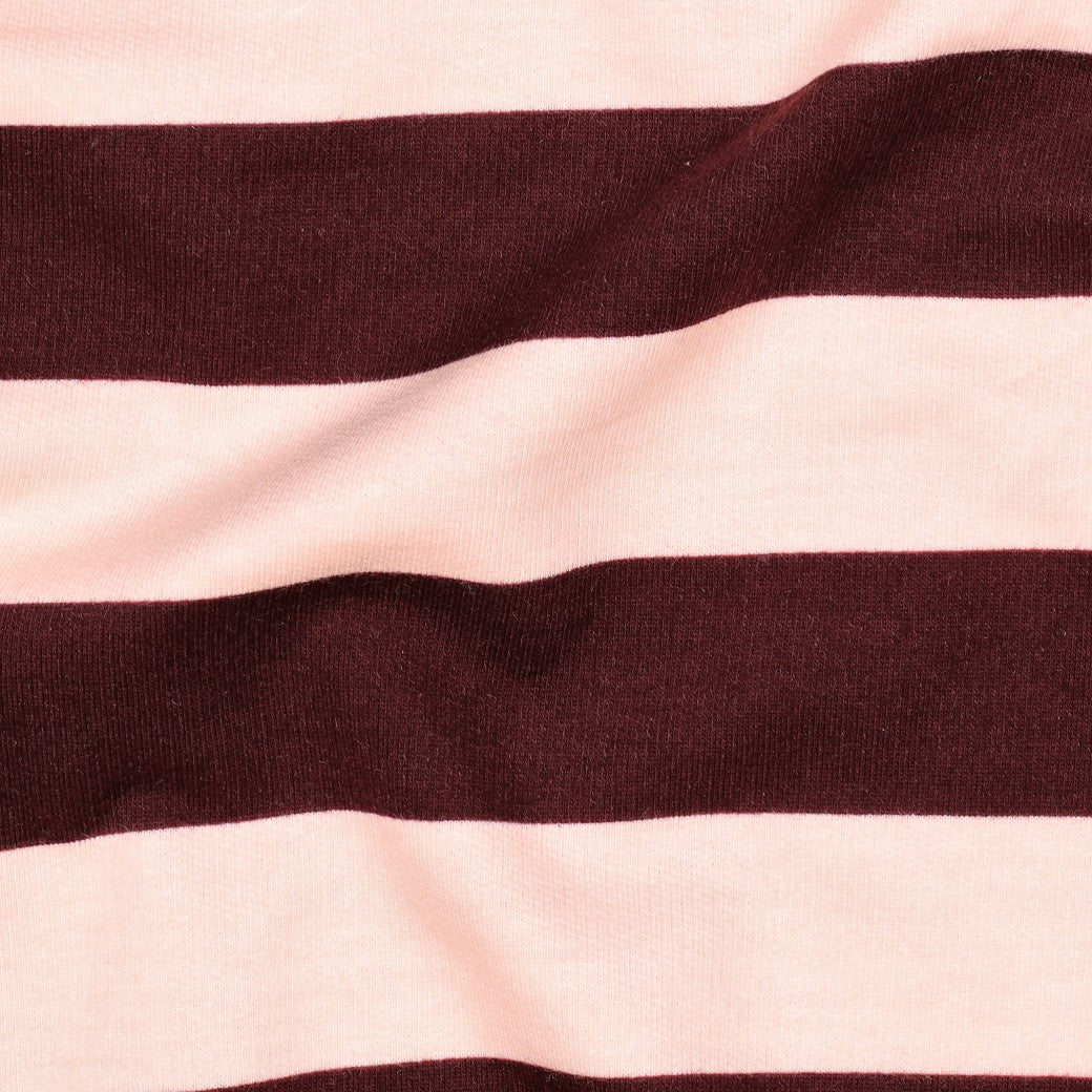 BALD ERHÄLTLICH - Sweat Soft Streifen rosa braun