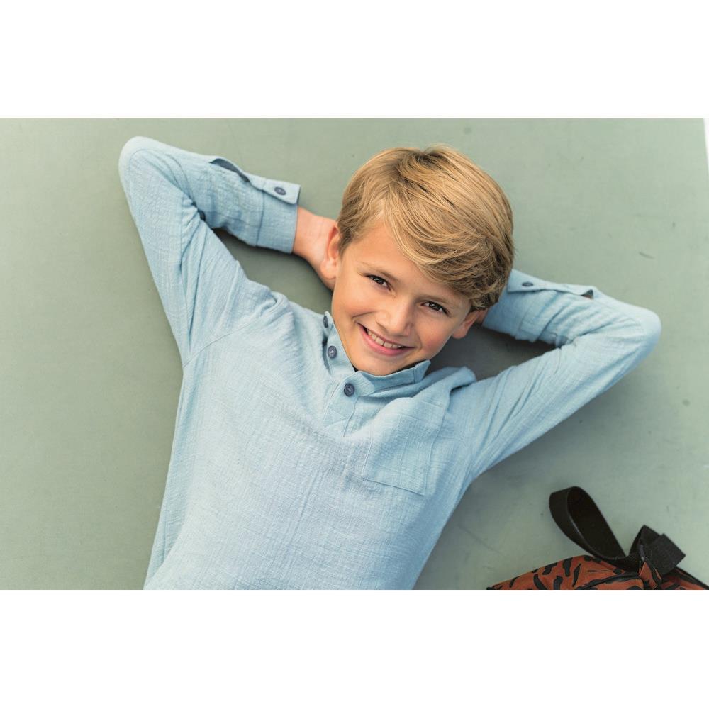 Baumwolle Cotton Slub washed marineblau