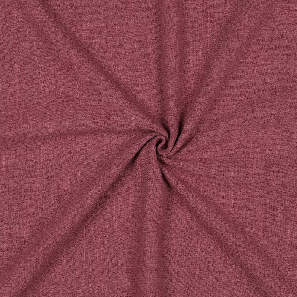 Baumwolle Cotton Slub washed mauve