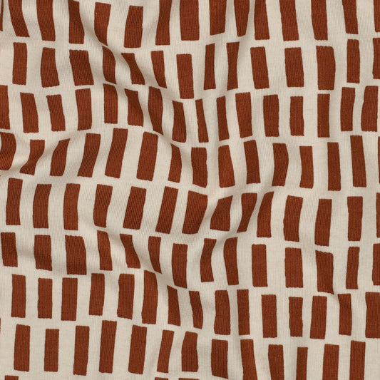 Bald erhältlich - Jersey Bio Streifen natrual