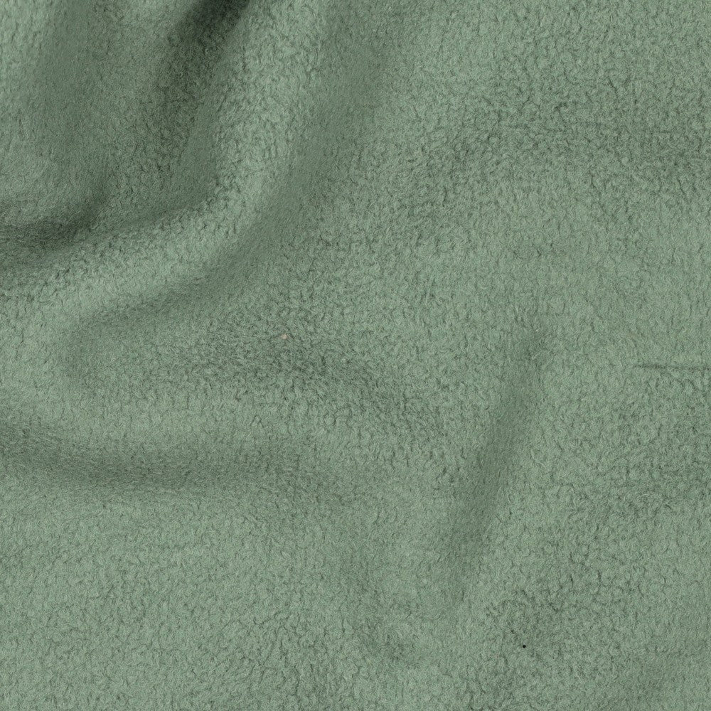 Teddy Sherpa Baumwolle old green