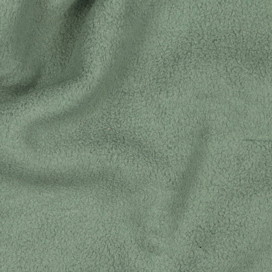 Teddy Sherpa Baumwolle old green