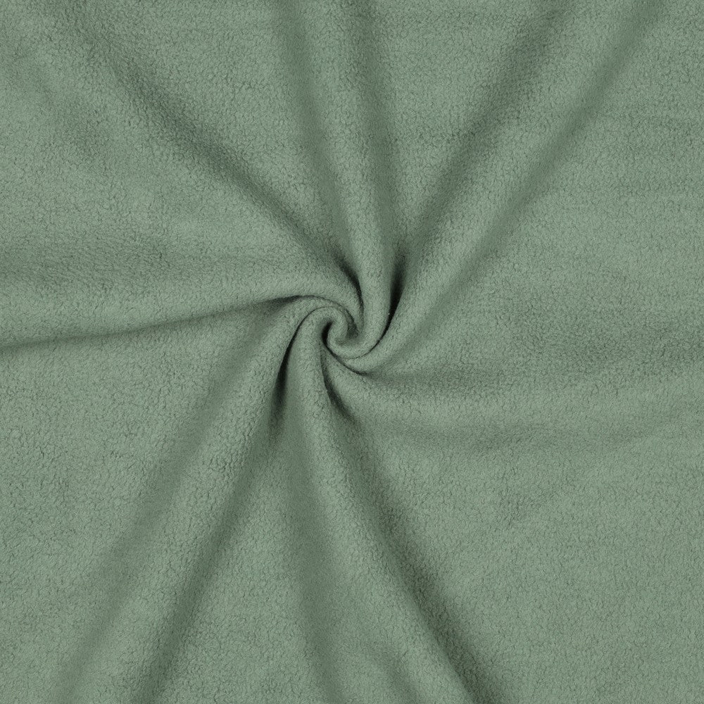 Teddy Sherpa Baumwolle old green