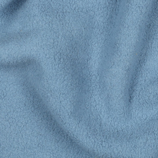 Teddy Sherpa Baumwolle jeansblau