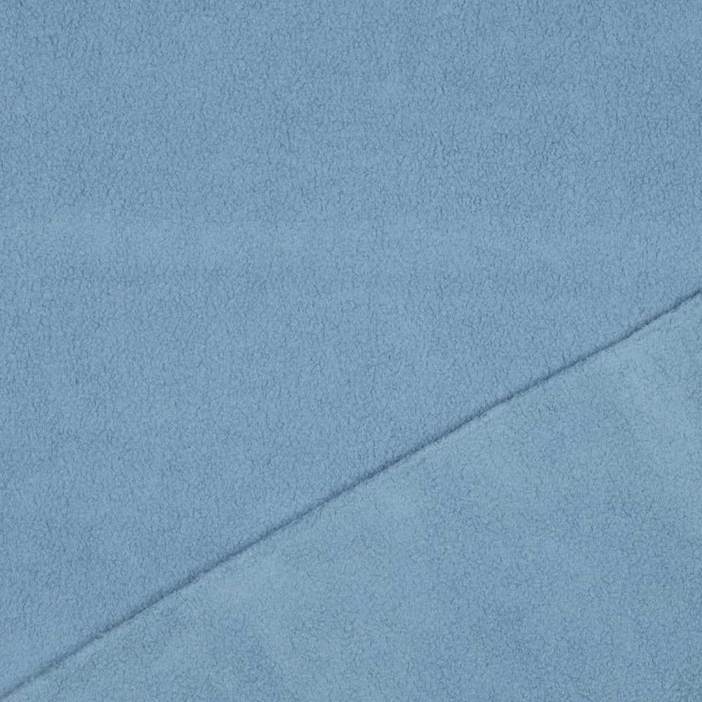 Teddy Sherpa Baumwolle jeansblau