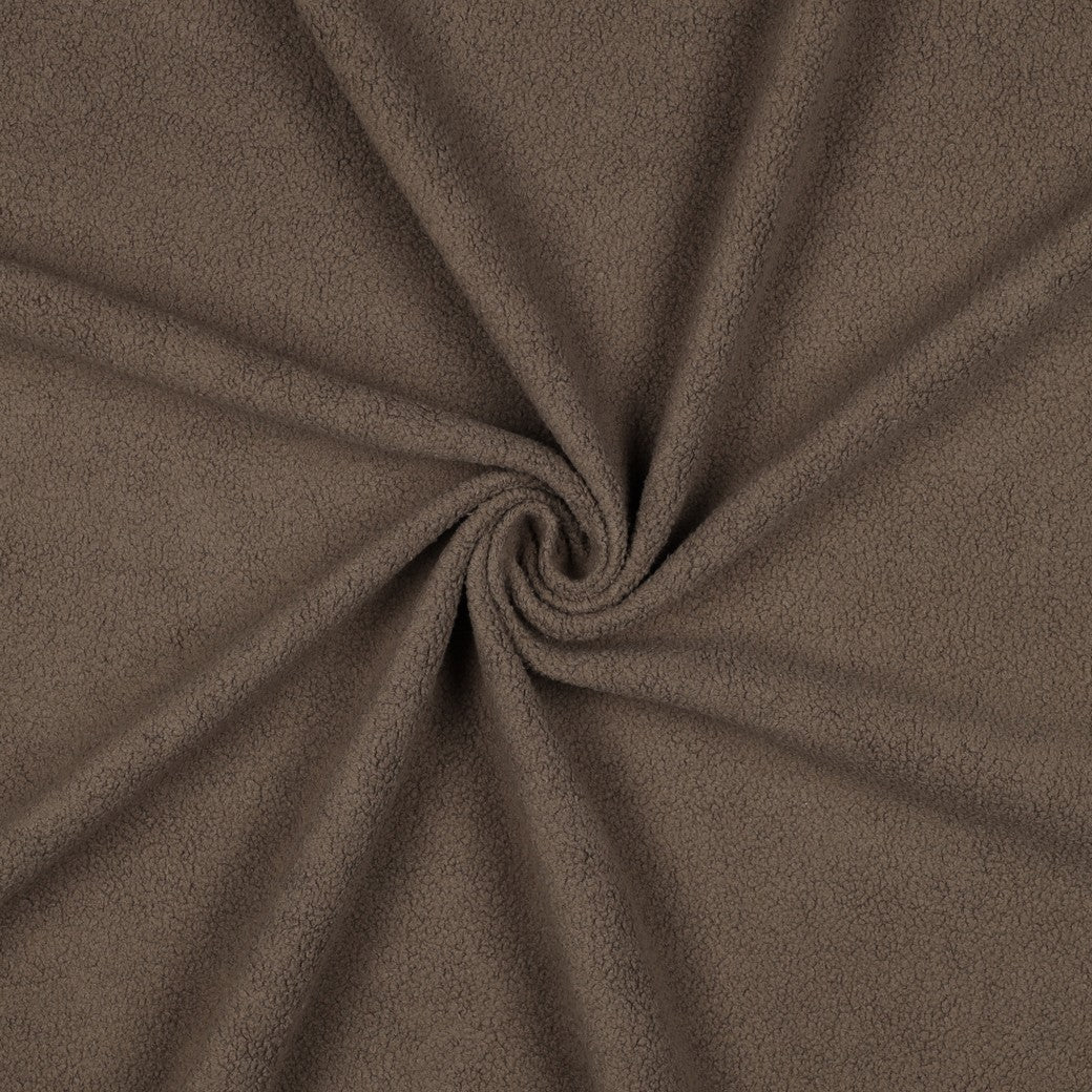 Teddy Sherpa Baumwolle taupe