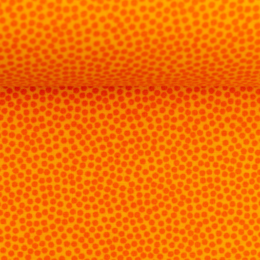 Baumwolle Punkte Dotty orange