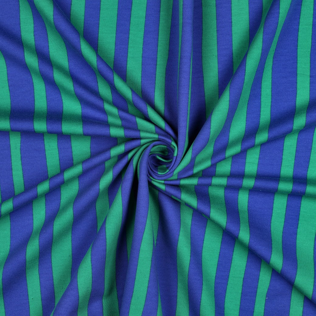 Sweat Bio Streifen by Jennifer Bouron blau grün